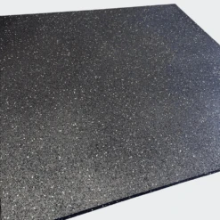 Xpeed Rubber Floor Tiles: Grey Fleck -Home Fitness GreyTile 2