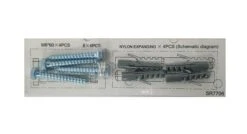 Xpeed Battle Rope Anchor -Home Fitness Xpeed Battle Rope Anchor Bolts