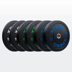 Xpeed 70kg Professional Bumper Plate Bundle -Home Fitness Xpeed 70kg Bumper Set 1