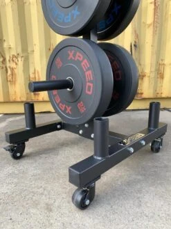 Xpeed Bumper Plate Tree With Wheels -Home Fitness da10a668 d27b 46ba b3d3 d0ab98424e39